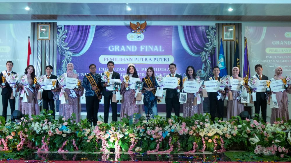 Tampil Mempesona Para Finalis Putra Putri Fakultas Ilmu Pendidikan Siap Menjadi Wajah Baru Fakultas Ilmu Pendidikan