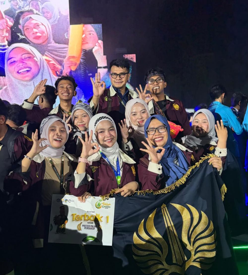 Visualisasi Presisi, Solusi Berkelanjutan: DPM FIP Unesa Sabet Prestasi di Anugerah Abdidaya Ormawa 2026 